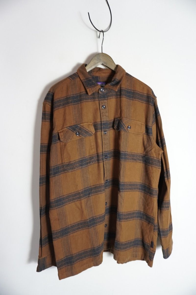 美品 正規 20AW Patagonia パタゴニア L/S Fjord Flannel Shirt