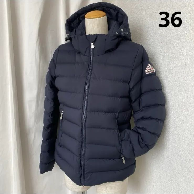 PYRENEX ネイビー ジャケット 36 Pyrenex ピレネックス WHK040 Cannes