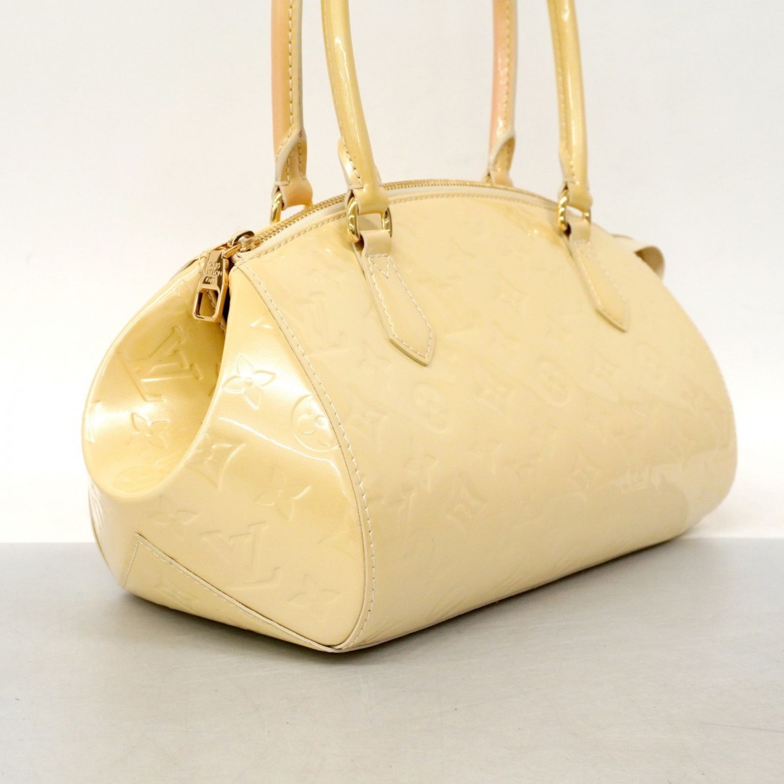 ルイ ヴィトン Louis Vuitton ルイ ヴィトン ハンドバッグ ヴェルニ シャーウッドGM M91487 ブロンコライユレディース P1615772