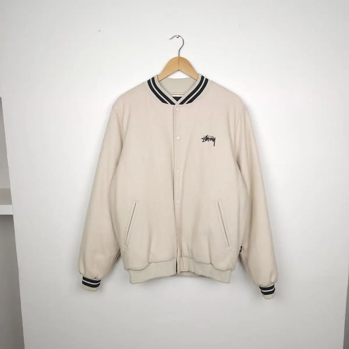 STU WORLD TRIBE ウール スタジャン ジャケット