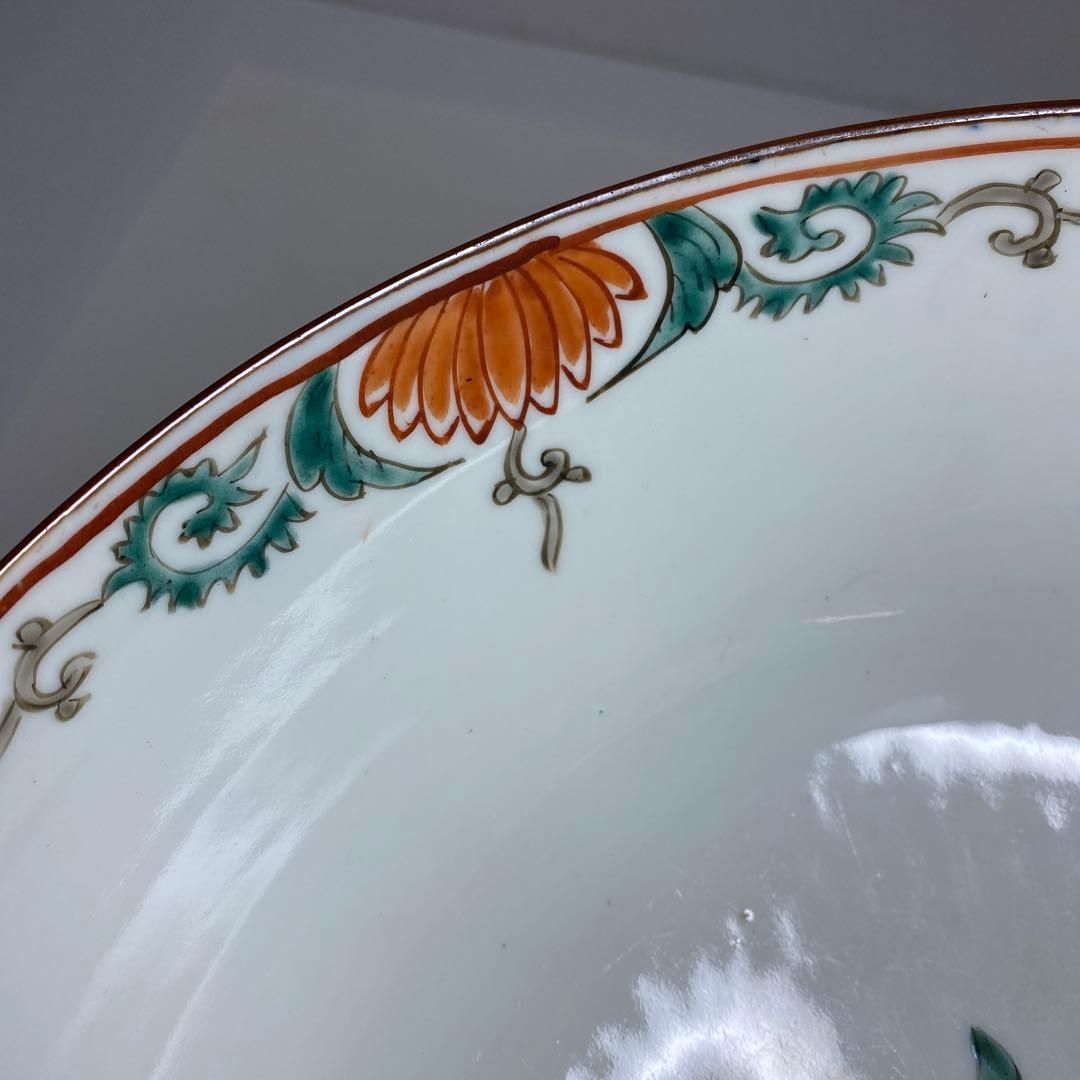 古伊万里 色絵大鉢 木箱付 直径27.5㎝ 東Y7-0306②タコサ - メルカリ