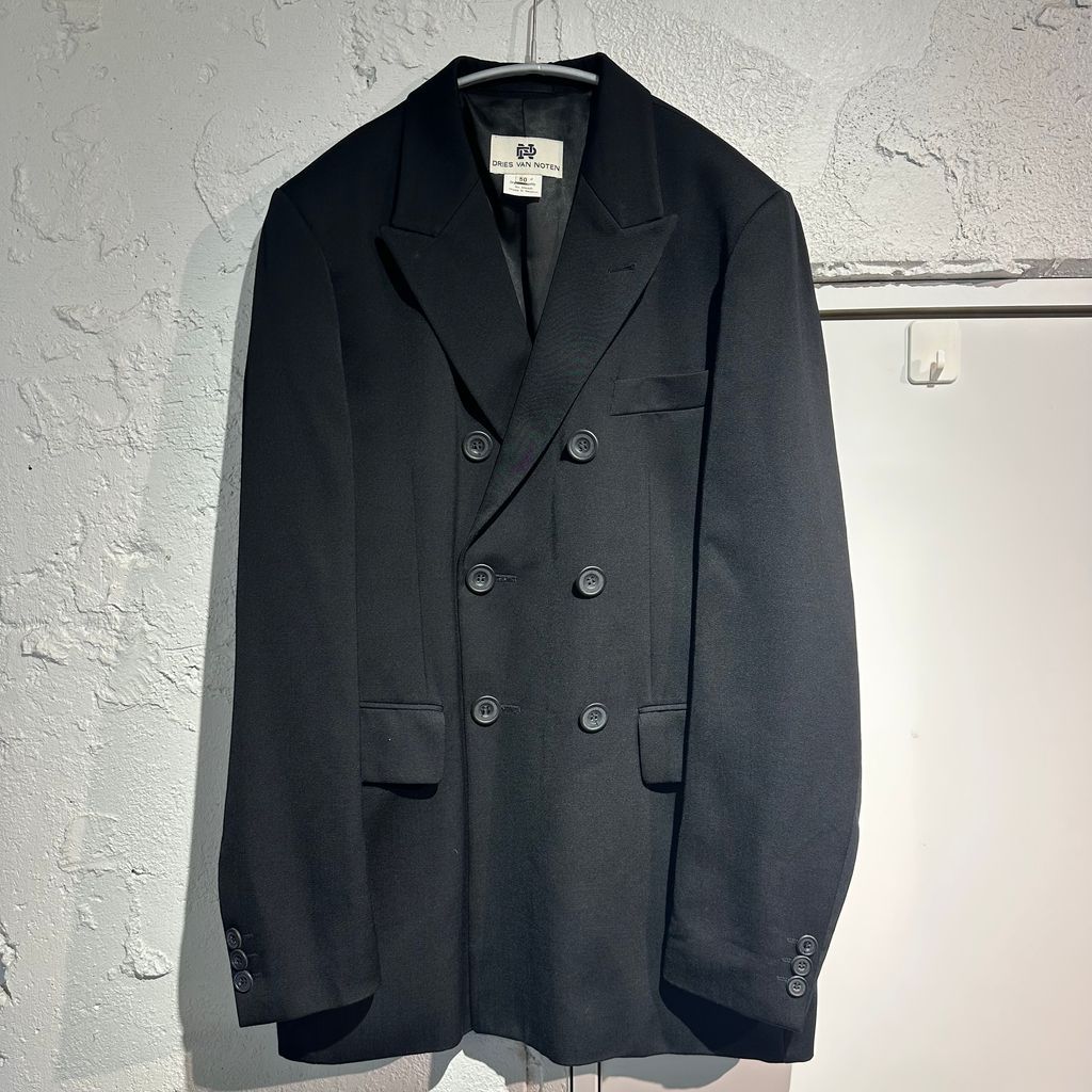 Dries Van Noten ドリスヴァンノッテン 80's Double Breasted Jacket