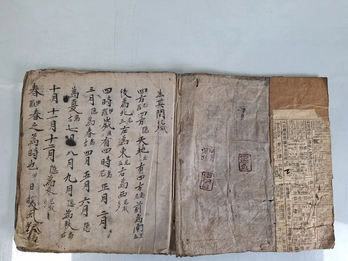 数コレクター学習資料 古書籍 ハン HAN 漢字 ビンテージ本 手稿 学語集