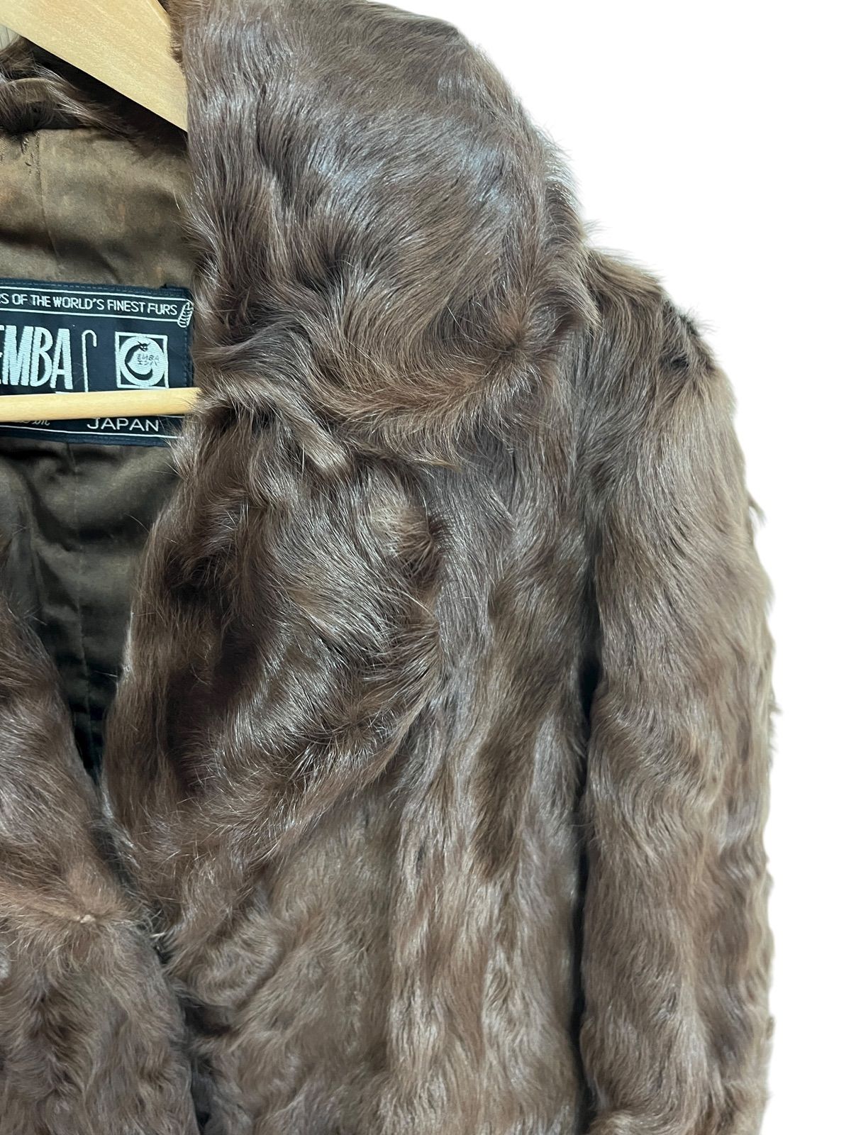 EMBA furriers JAPAN エンバ 毛皮 ロングコート ファーコート_