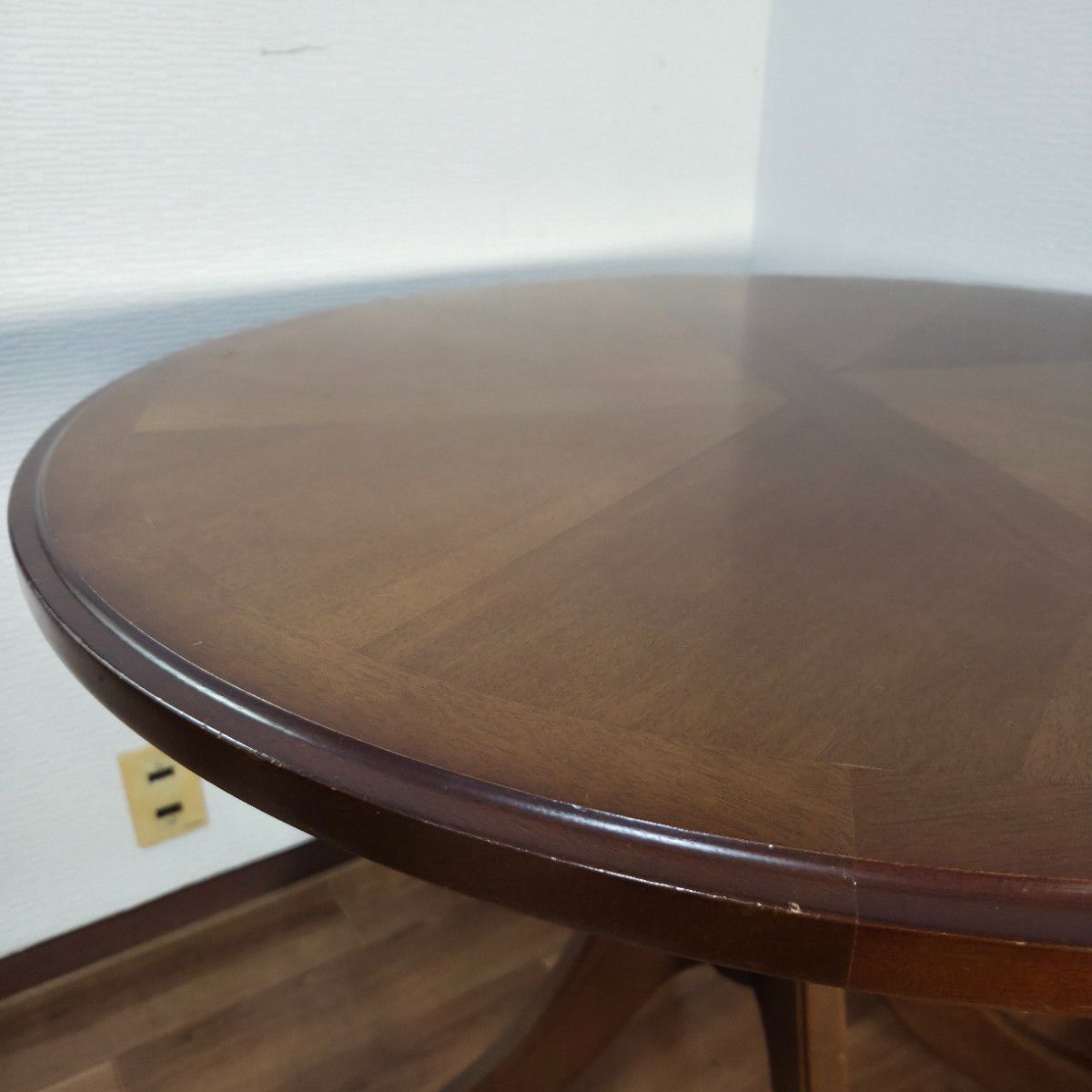 マルニ木工 地中海 2人用 ラウンドテーブル φ67 丸テーブル