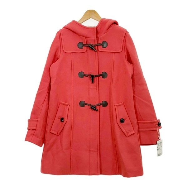 BLUE LABEL CRESTBRIDGE ブルーレーベル クレストブリッジ ダッフルコート ブルゾン レディース サイズ40 ピンク系 アウター DL17227