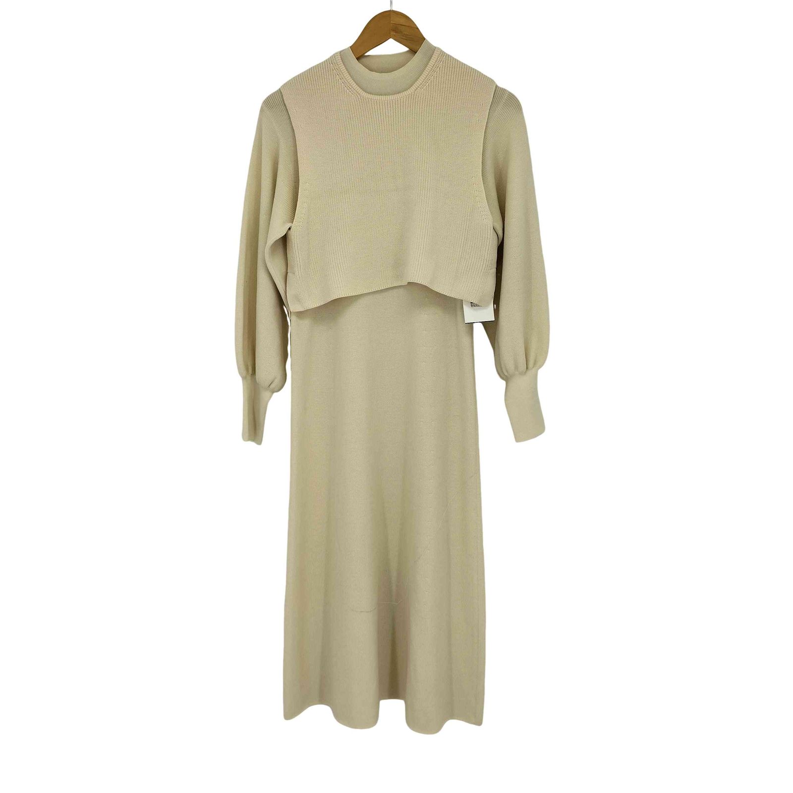 アナイ ANAYI メリノウールアンサンブルニット ワンピース レディース JPN 38