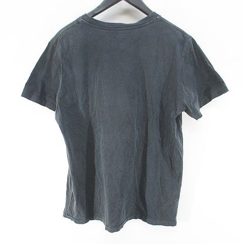 レミレリーフ REMI RELIEF ALASKA ヴィンテージ加工 半袖 Tシャツ カットソー L 灰系 グレー プリント