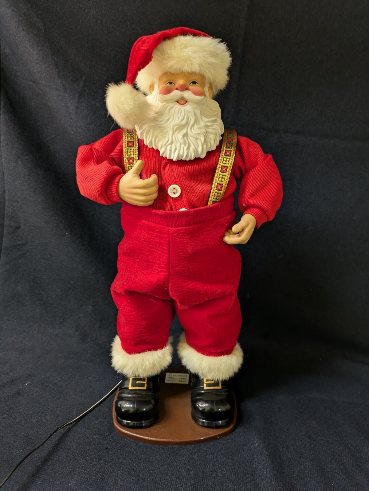 希少】ジングルベルロックサンタ 踊るサンタクロース人形 ダンシング