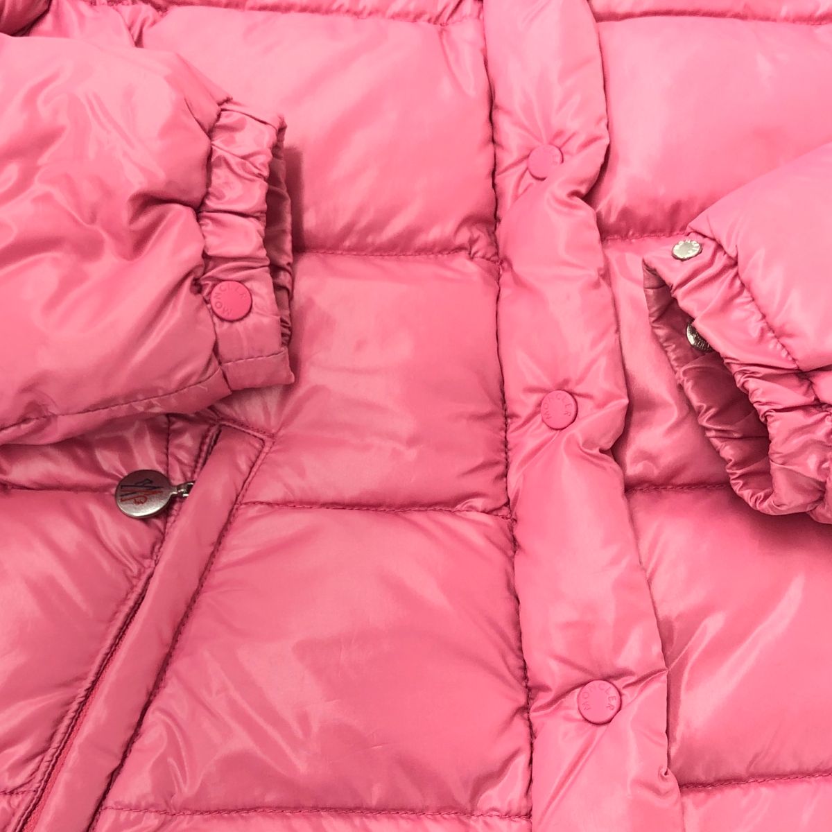 MONCLER モンクレール ダウンジャケット サイズ:0 ビックロゴ/アウター