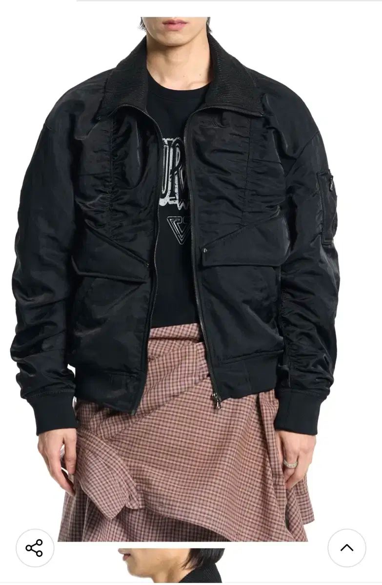 ボーンバート Highneck Bomber Jacket