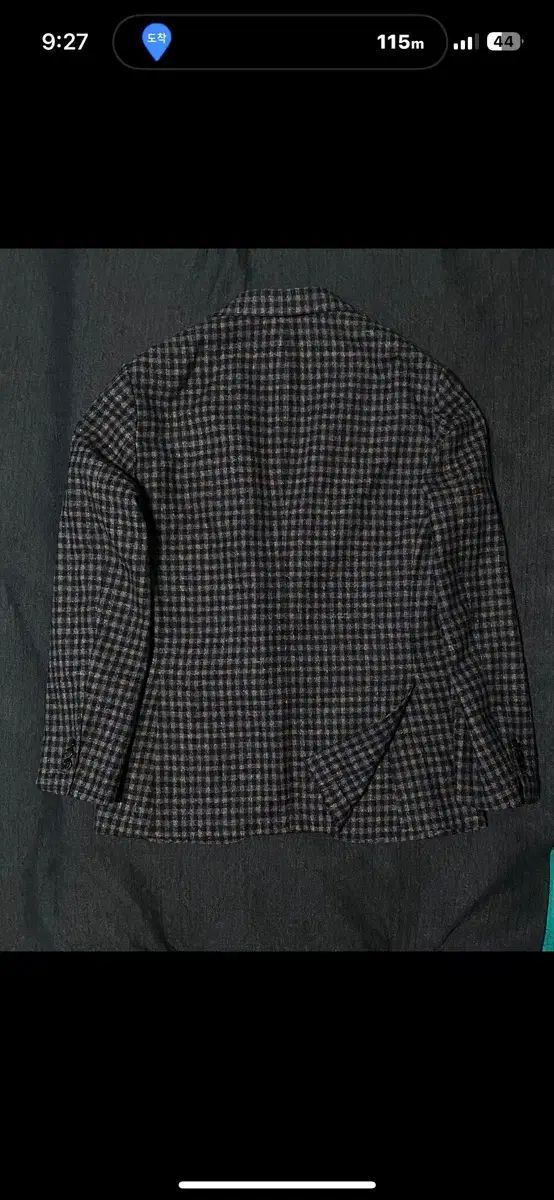 ハンドメイドジャケット グレー