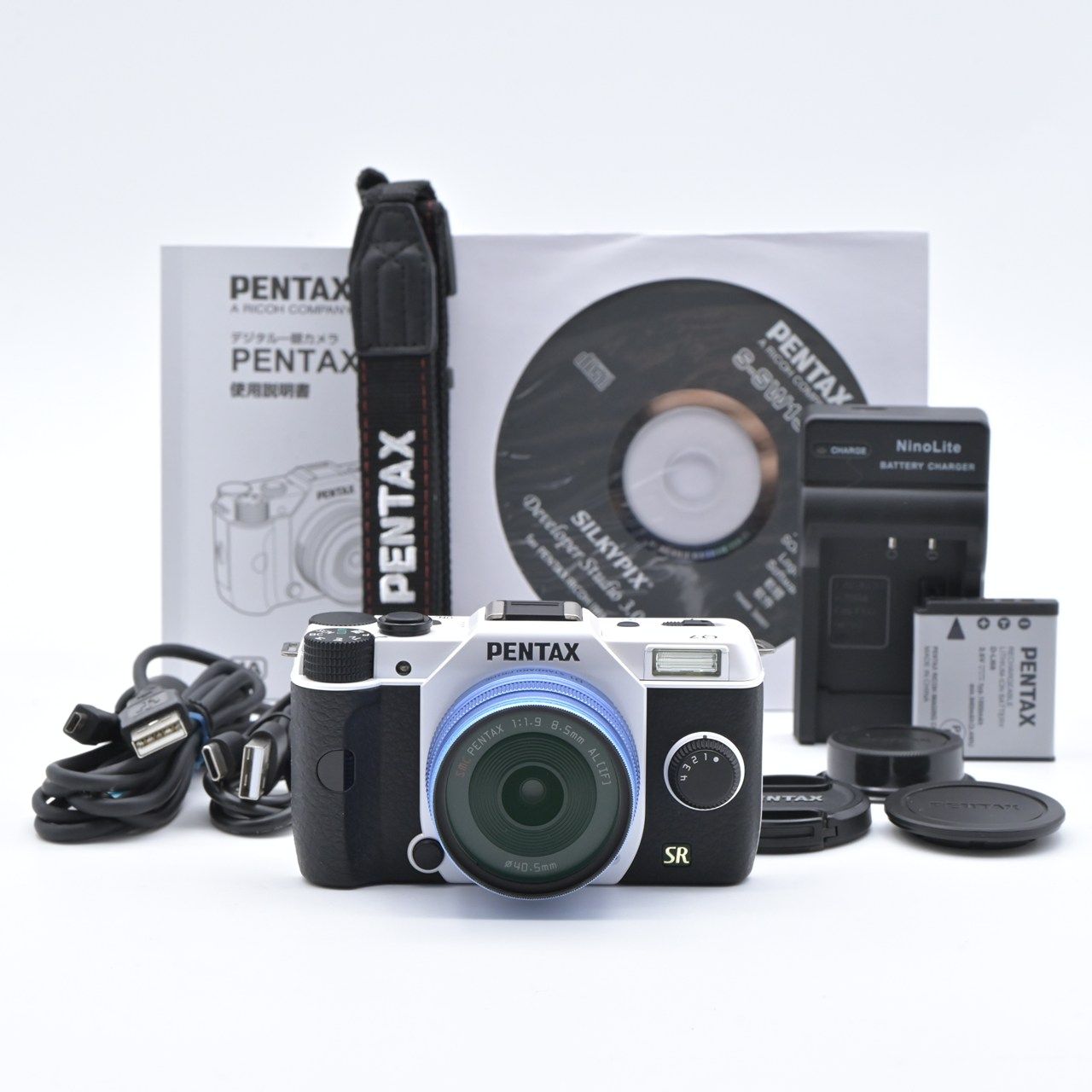 PENTAX ペンタックス Q7 Special Edition クリスタルホワイト 01レンズ オーダー ミラーレス一眼レフカメラ