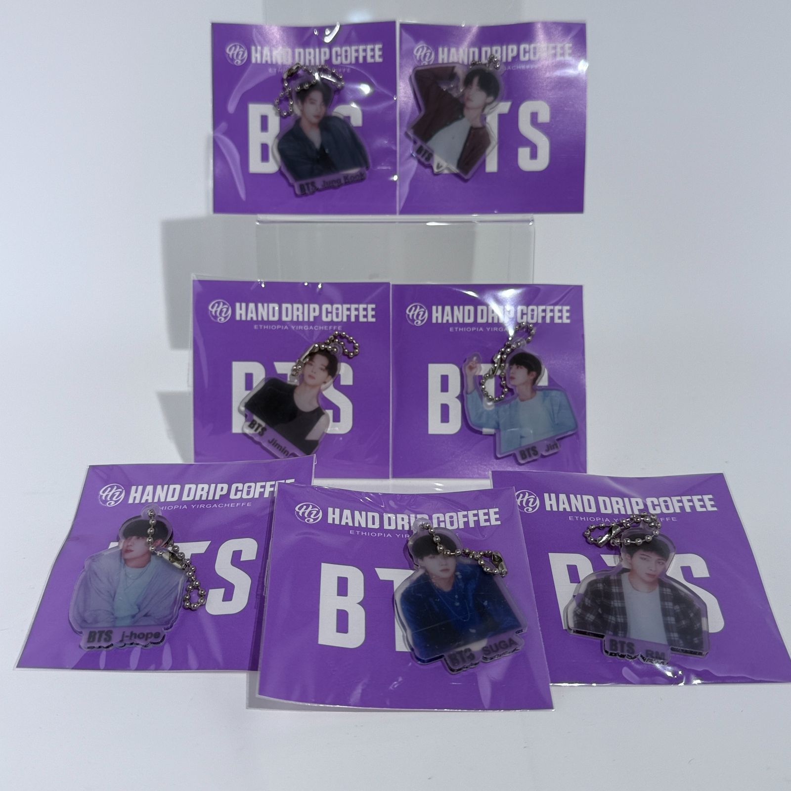 コンプリートセット】BTS防弾少年団 HAND DRIP COFFEEアクリル 