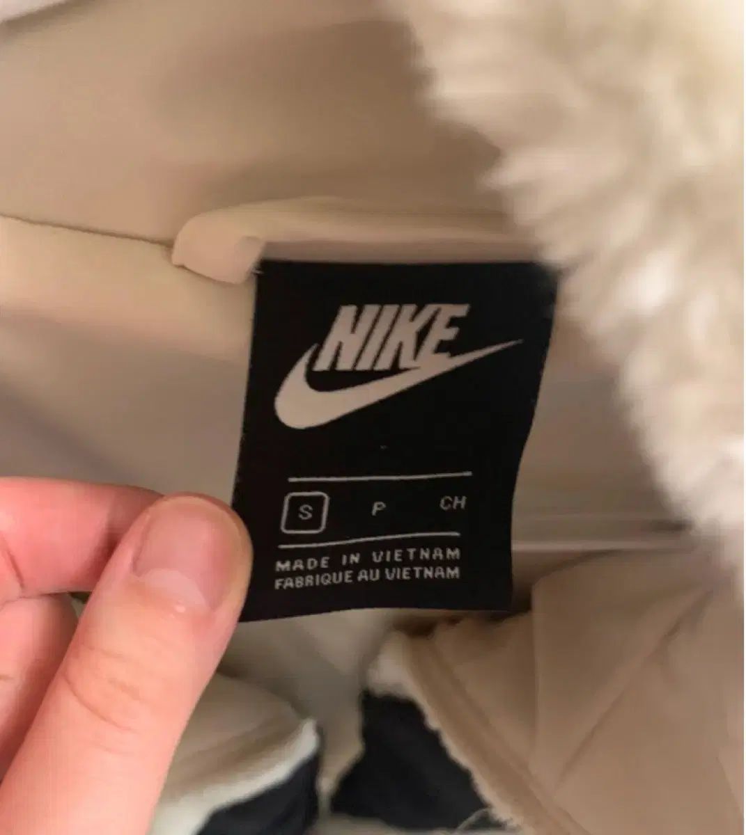 ナイキ ビックスウォッシュ シェルパ フリース ジャケット S ボア