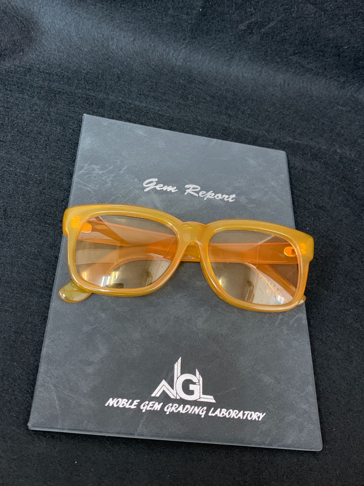 本鼈甲 鼈甲 べっ甲 眼鏡 メガネ K18 フレーム 鑑別書付 ファッション