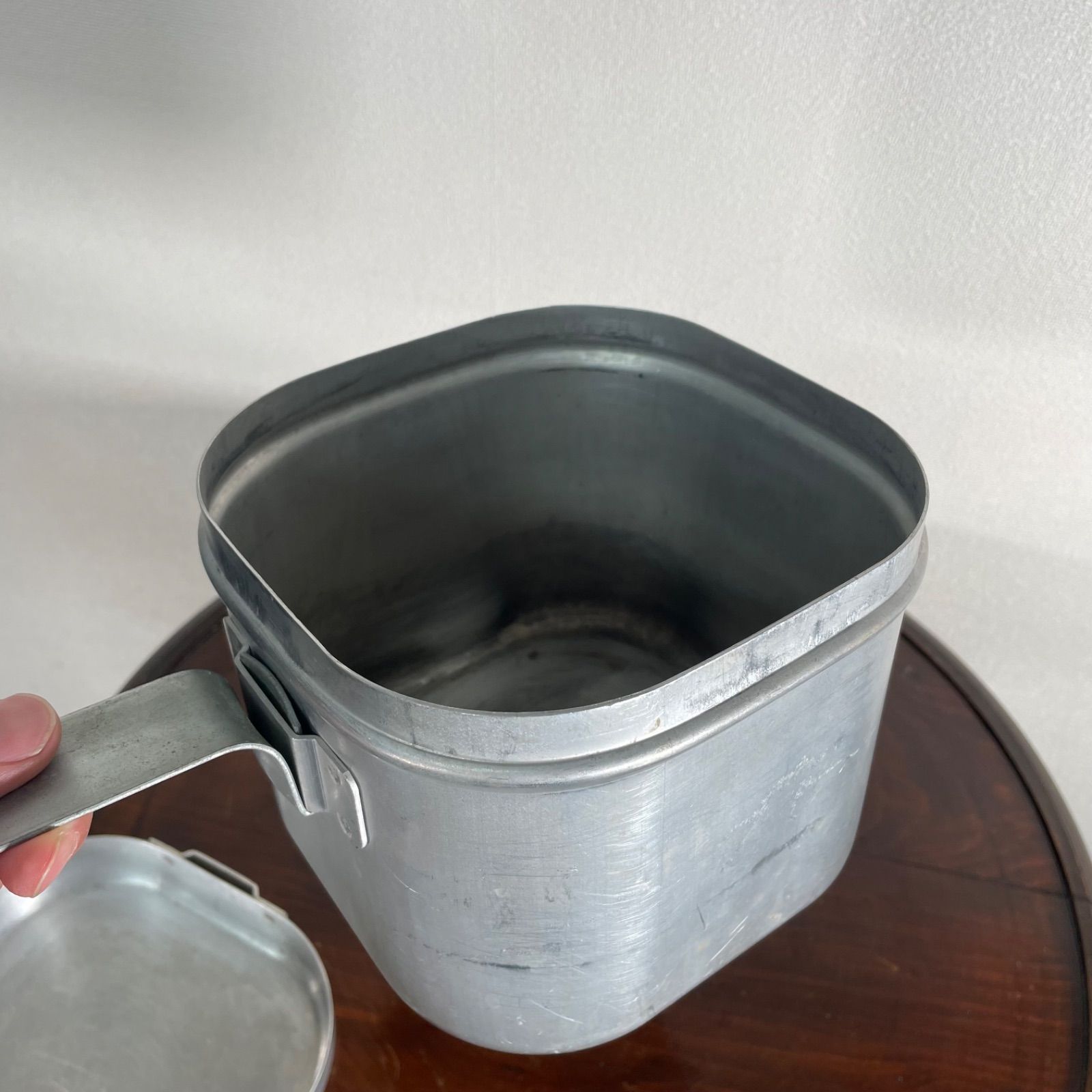 Coleman 502 アルミケース アルミクッカー ヴィンテージ コールマン キャンプ 調理器具 鍋 フライパン クッカー 角形 OLIVEOS_COM_TR