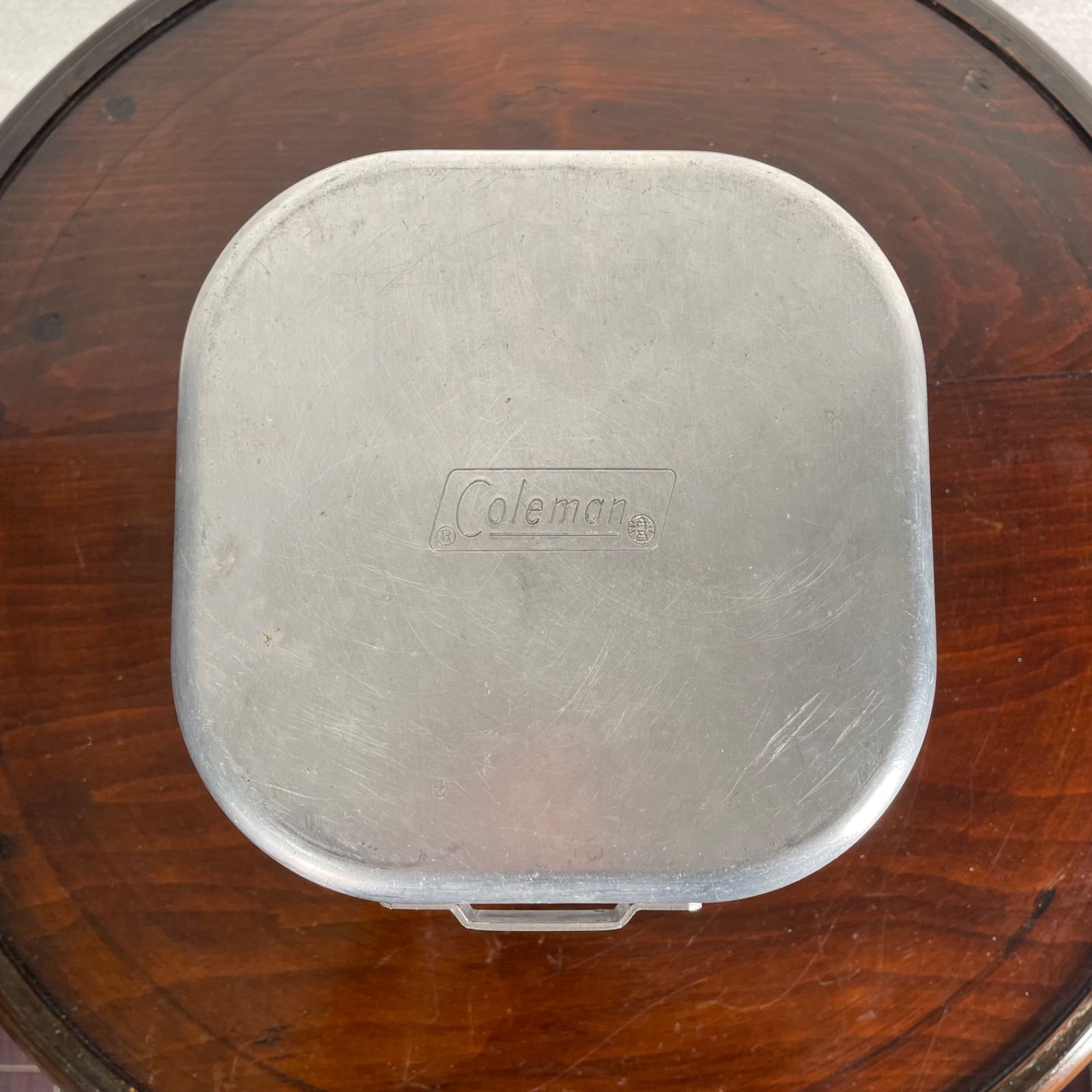 Coleman 502 アルミケース アルミクッカー ヴィンテージ コールマン キャンプ 調理器具 鍋 フライパン クッカー 角形
