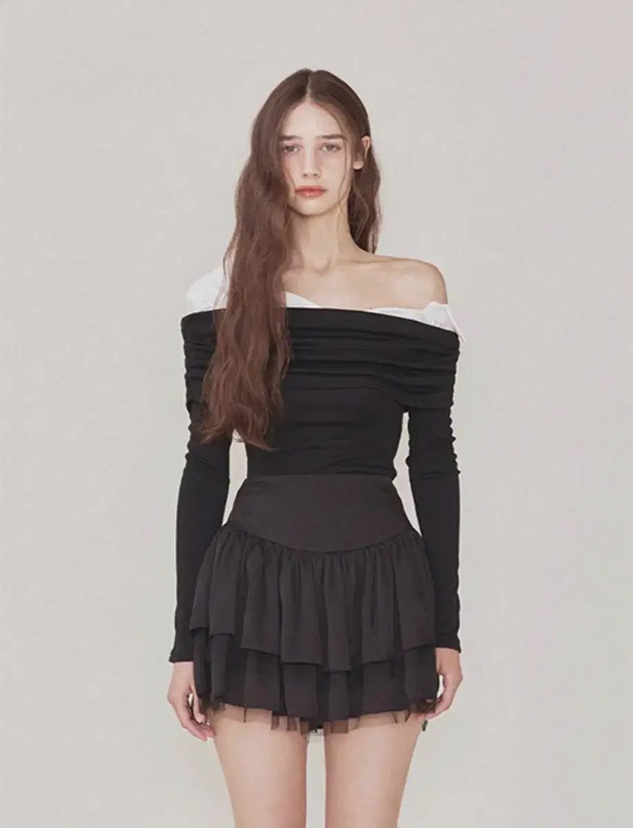 ノットユアローズ 낫유어로즈 リリー トップ ブラック M