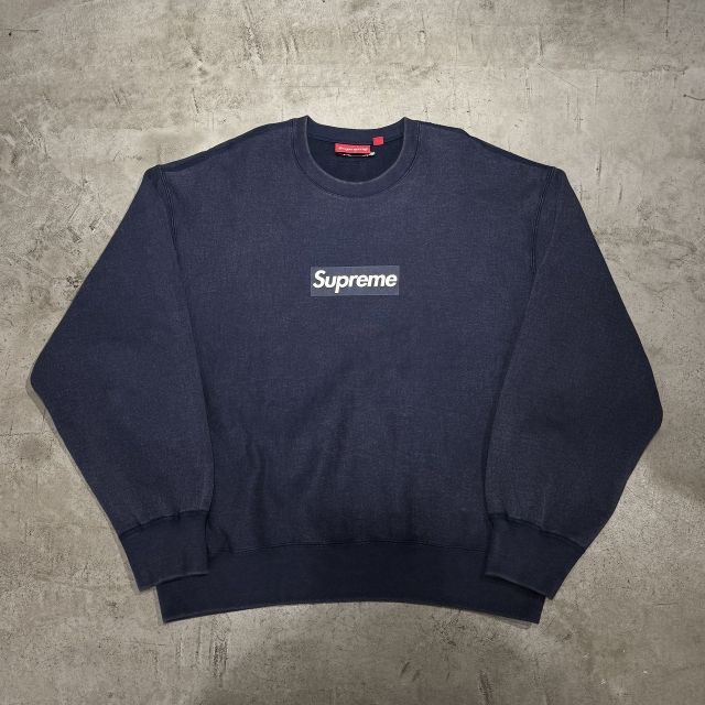 Supreme 25ss Washed Box Logo Crewneck Sweatshirt Lサイズ シュプリーム ウォッシュドボックスロゴクルーネックスウェットシャツ 心斎橋店