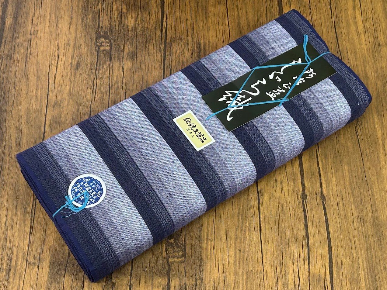  しじら織 浴衣 阿波しじら織り 木綿 着物 夏着物 コットン着物 単衣きもの 反物 お仕立て 生地 伝統 技術 大人の浴衣 大人 ゆかた 本格派 紬 着物反物