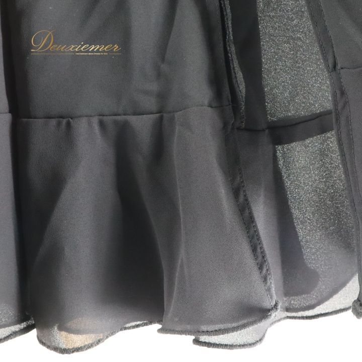 社交ダンス 衣装 ドレス ワンピース 黒 赤 デモ 競技 ダンス パーティ 発表会 Hiroko＆Masahiro ヒロコマサヒロ ブラック系 レッド系 スリット おしゃれ ゴージャス デザイン 石 ショー装 競技用