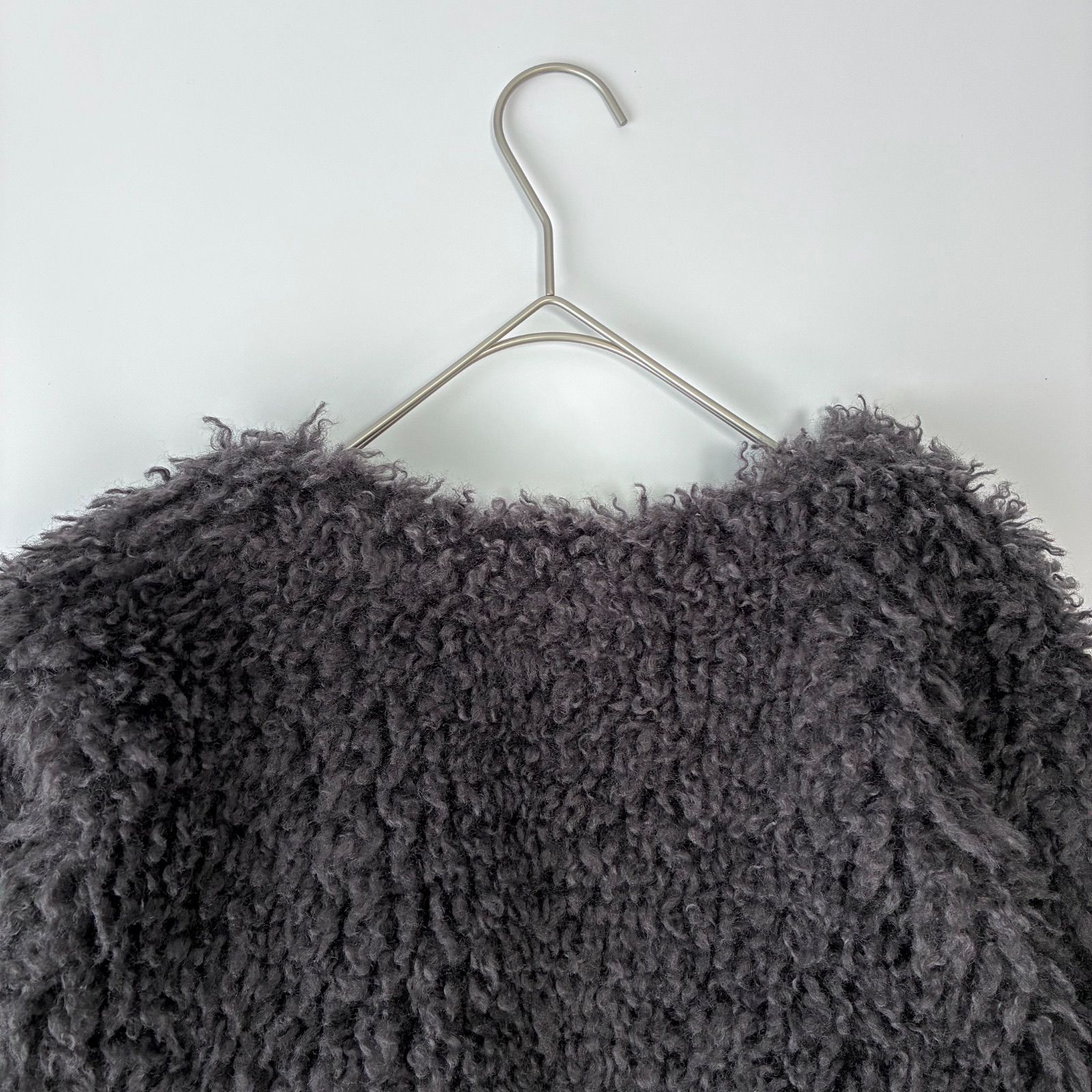 2023AW✨ / FRAMeWORK フレームワーク / クリンプFURブルゾン / グレー