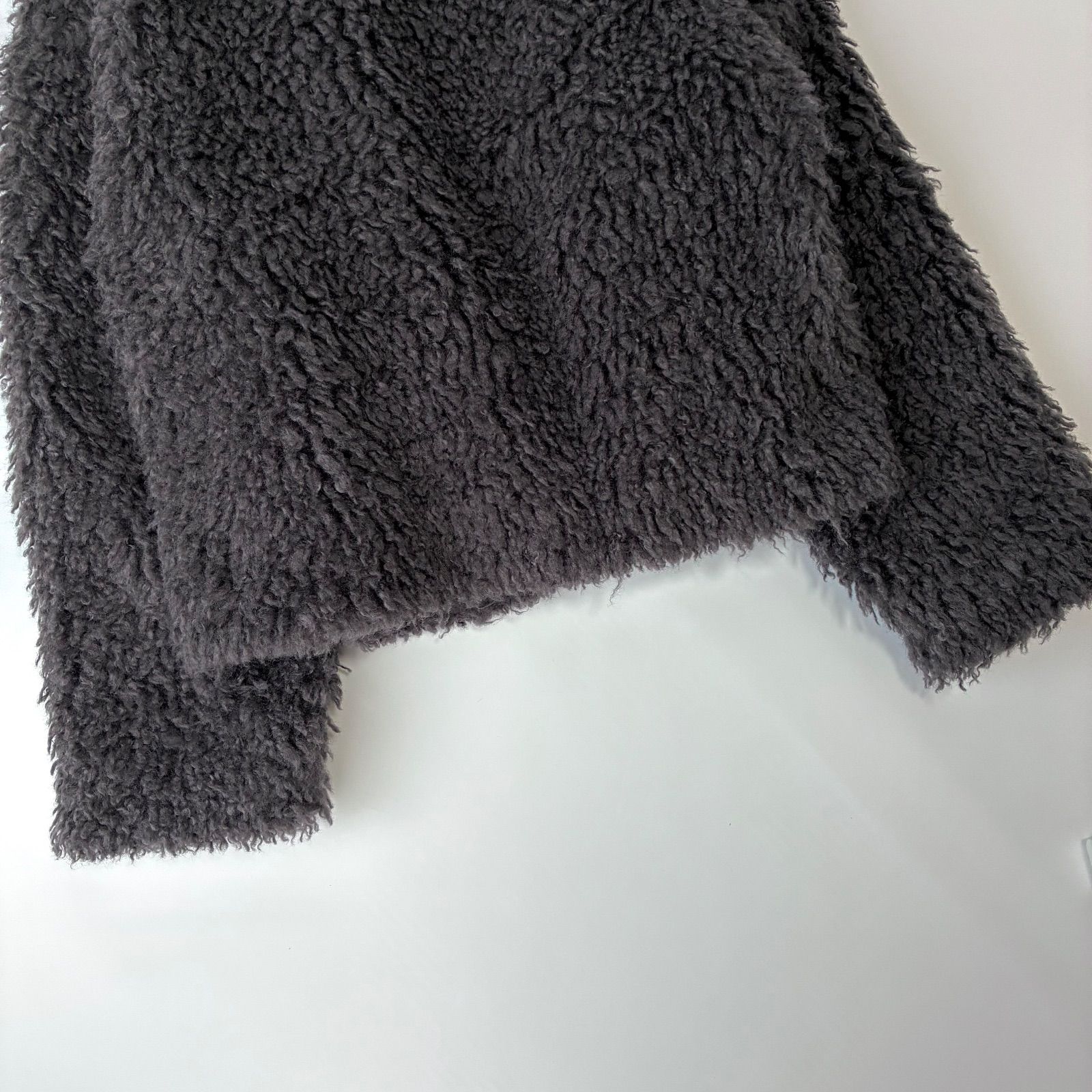 2023AW✨ / FRAMeWORK フレームワーク / クリンプFURブルゾン / グレー