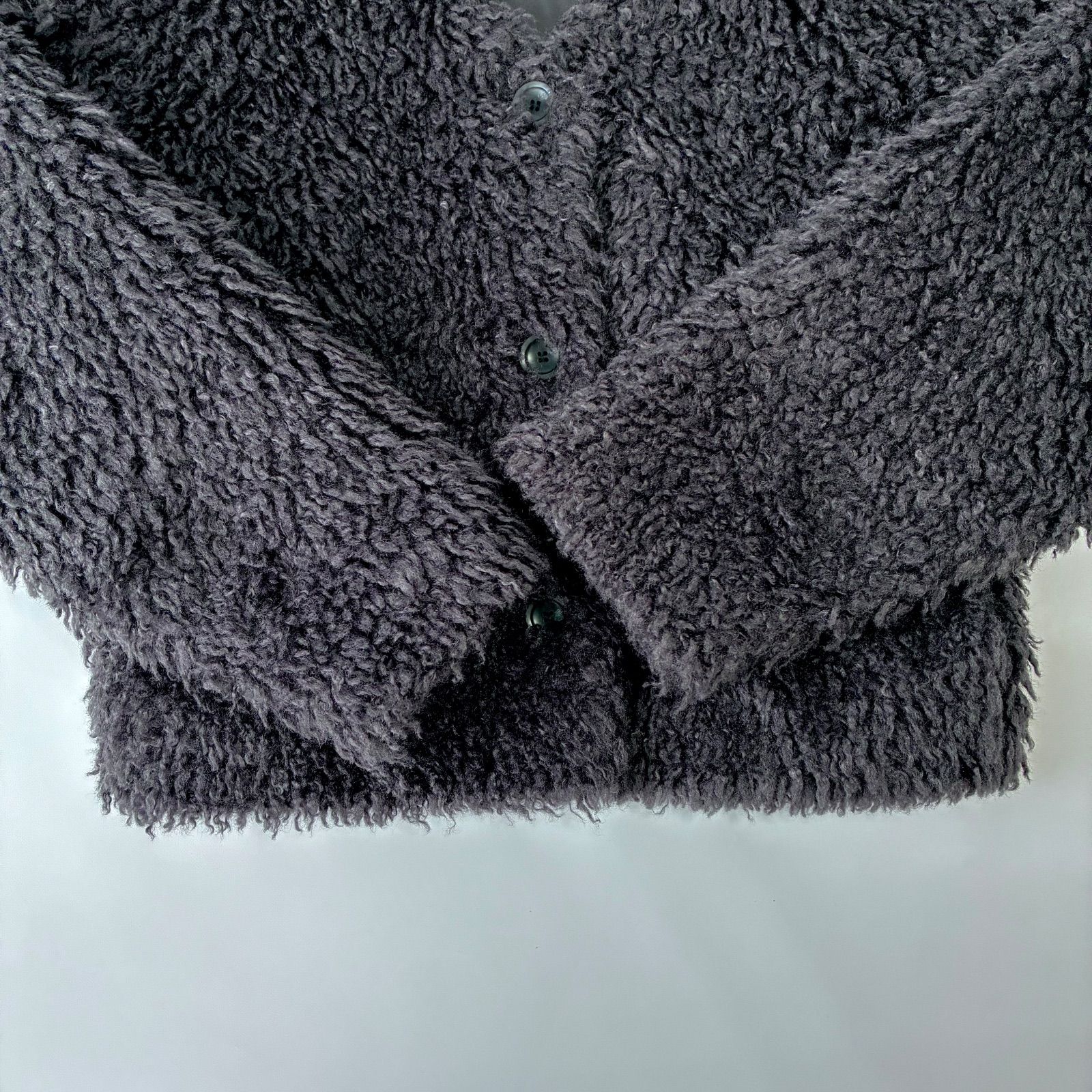 2023AW✨ / FRAMeWORK フレームワーク / クリンプFURブルゾン / グレー