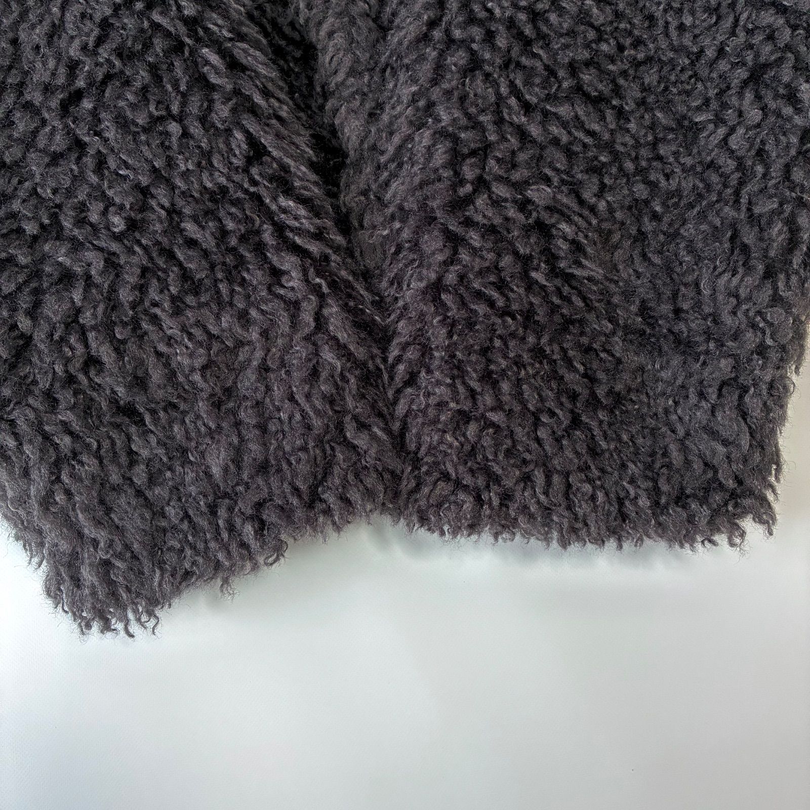 2023AW✨ / FRAMeWORK フレームワーク / クリンプFURブルゾン / グレー