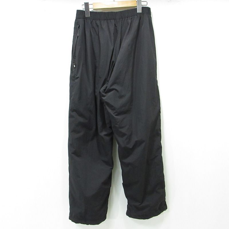 Optstuff オプトスタフ CREATOR S PANTS クリエイターズパンツ ロゴ刺繍ナイロンパンツ ベンチレーション ブラック サイズ L 107