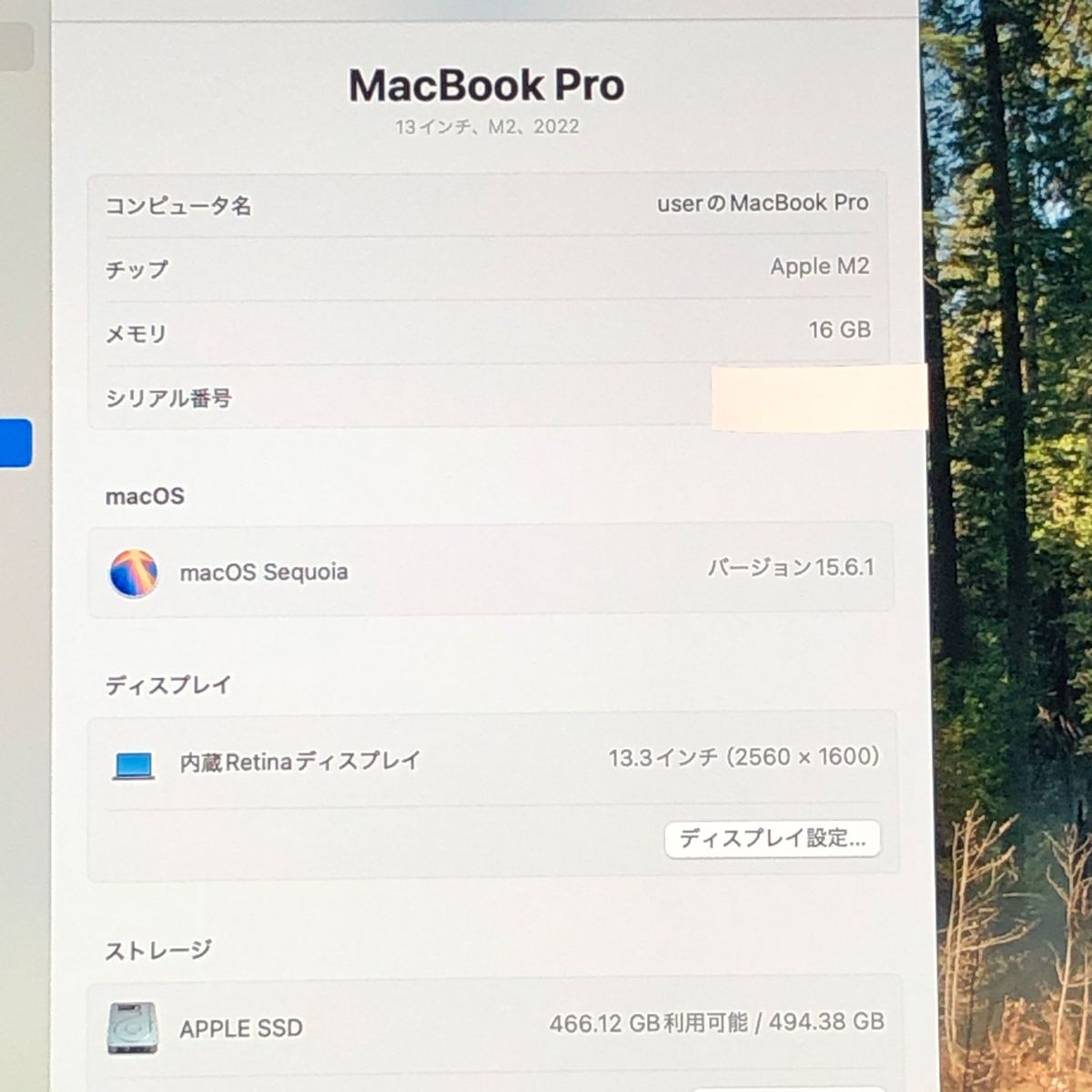 本体のみ Apple MacBook Pro 13インチ M 2 2025 2チップ 16 GB 512 A 2338 EMC 8162 MB-251747 379313