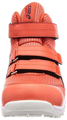 アシックス 安全靴 作業靴 ウィンジョブ CP203 チェリートマト インディゴブルー 25.0 cm 3E