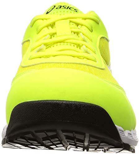 アシックス 安全靴 作業靴 ウィンジョブ CP212 AC JSAA A種先芯 耐滑ソール fuzeGEL搭載 メンズ フラッシュイエロー ブラック 26.5 cm 3E