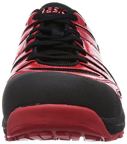 アシックス ワーキング 安全靴 作業靴 ウィンジョブ CP103 JSAA A種先芯 耐滑ソール αGEL搭載 レッド ホワイト 25.5 cm