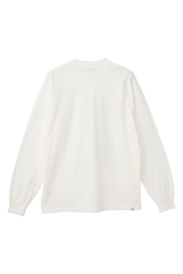  GLAMOUR ヒステリックグラマー HYSTERIC DETERGENT Tシャツ WHITE メンズ 長袖 Tシャツ カットソー