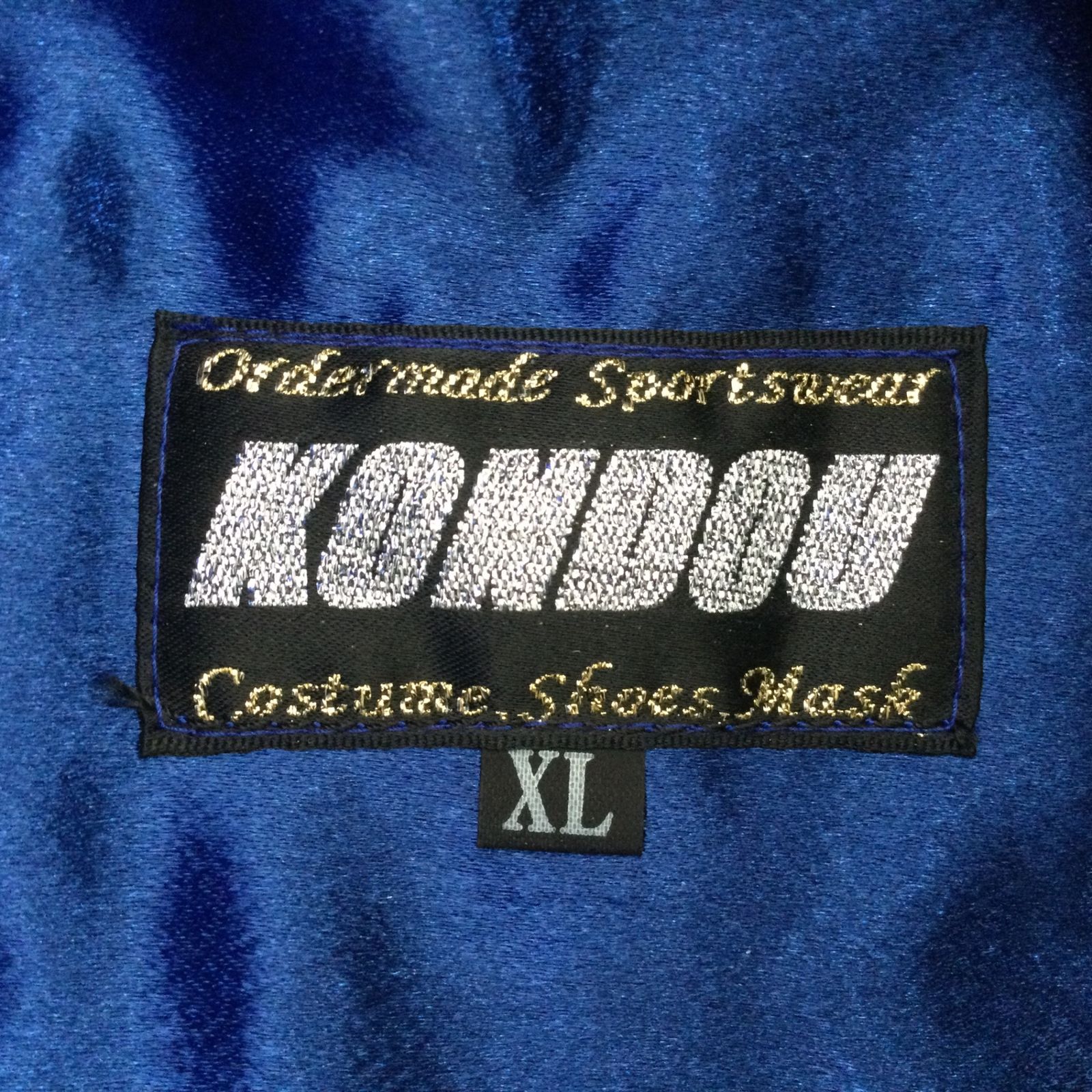  11088 新日本プロレス 80年代 ジャンパー KONDOU製 XLサイズ ライオンマーク ブルー アントニオ猪木 藤波辰巳 タイガーマスク 長州力 その他 武道 格闘技