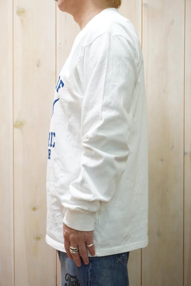 アイテム入荷！ HYSTERIC GLAMOUR ヒステリックグラマー 02253CL09 PROPERTY OF HYSTERIC Tシャツ WHITE 正規通販 メンズ 動的な