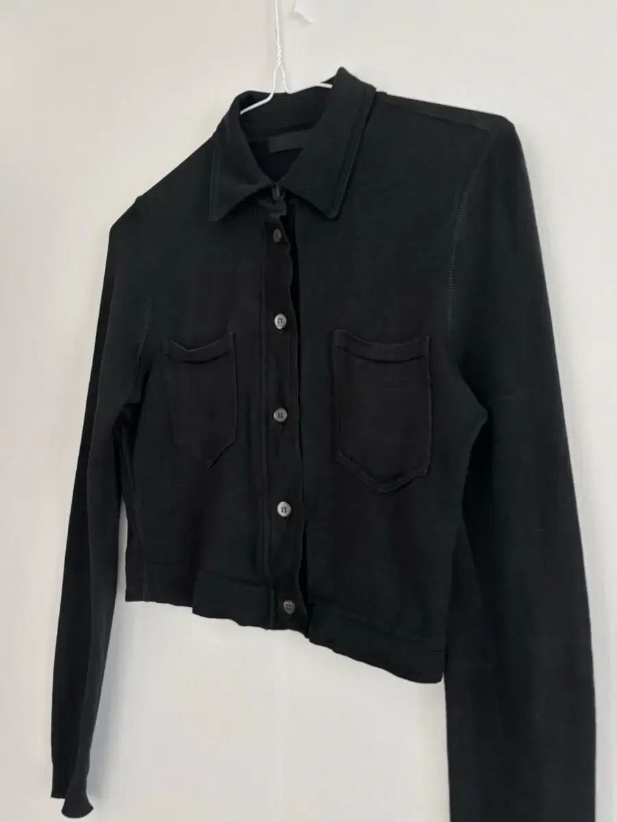 PRADA コットン クロップド シャツ