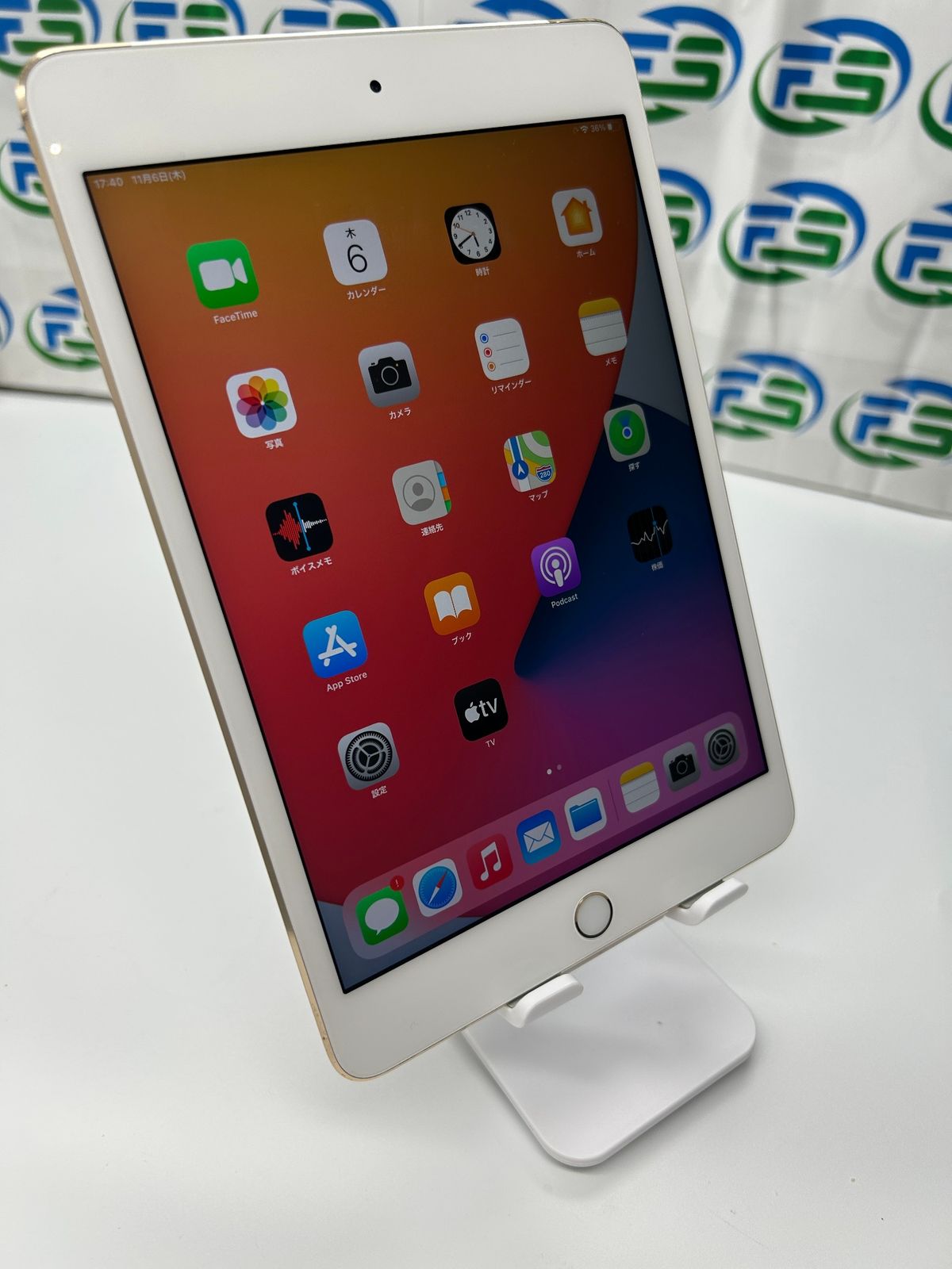 iPad mini 第4世代 Cellular 16GB ゴールド MK712J/A A1550 SIMフリー