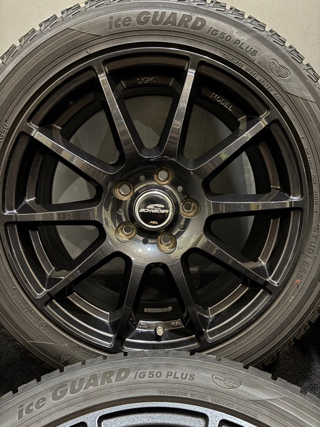 215 50 R 17 ice GUARD iG PLUS 20年製 17インチ 7 J 48 114 3 5 H スタッドレス 4本 レヴォーグ 南6 K 583