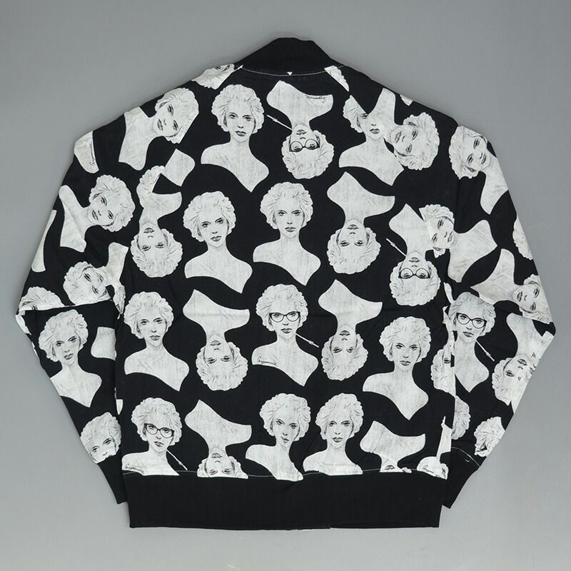 グラッドハンド ギャングスタービル 定価 63 800円 バージニア ジャケット GSV-19-SS-04 ブラック リバーシブル