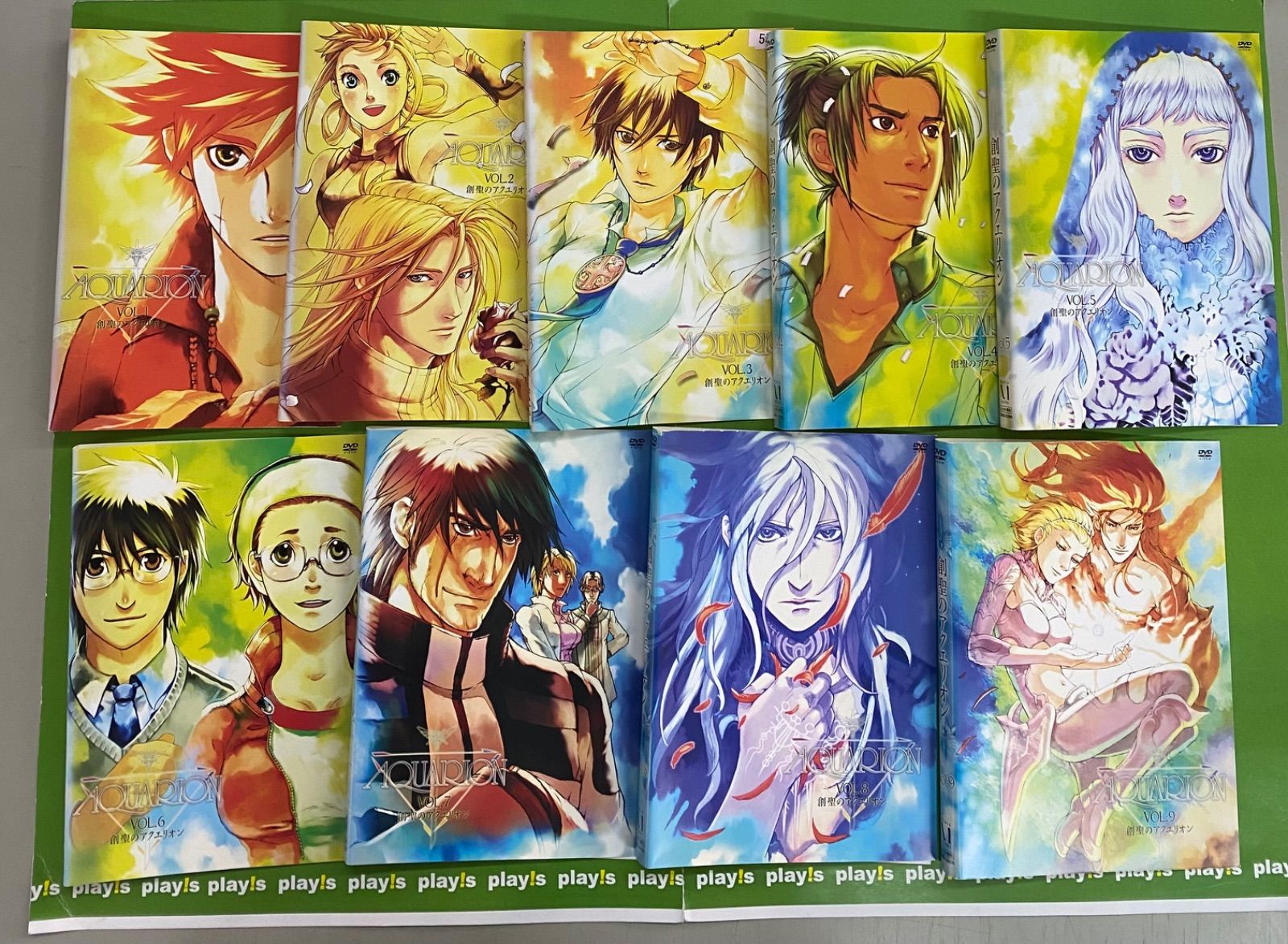創聖のアクエリオン 全9巻セット [レンタル落ち] DVD - メルカリ