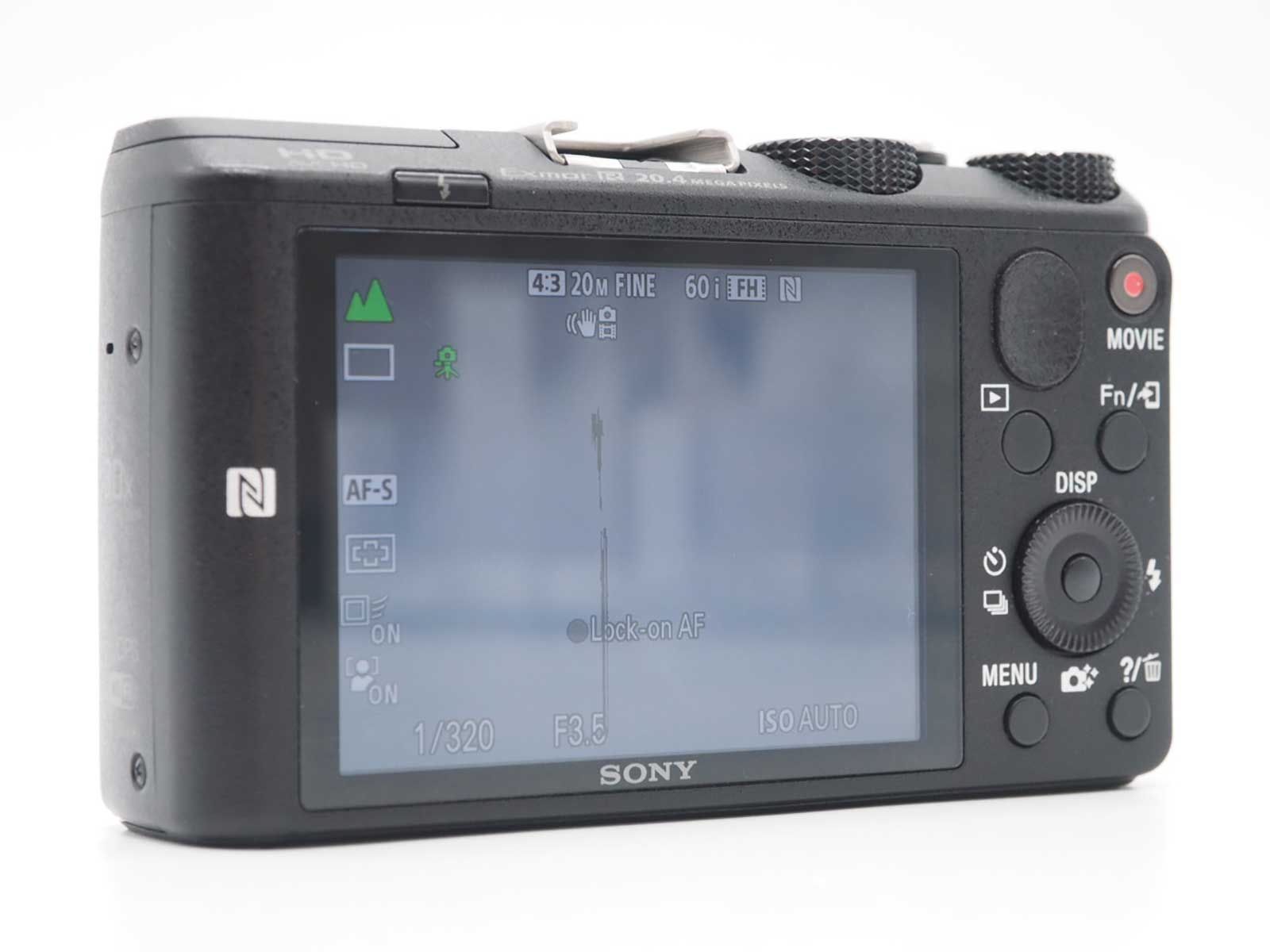  ソニー SONY Cyber shot DSC HX 60 V Black 20 4 MP Digital Camera 外観 上 Z 5608 A コンパクトデジタルカメラ デジタルカメラ