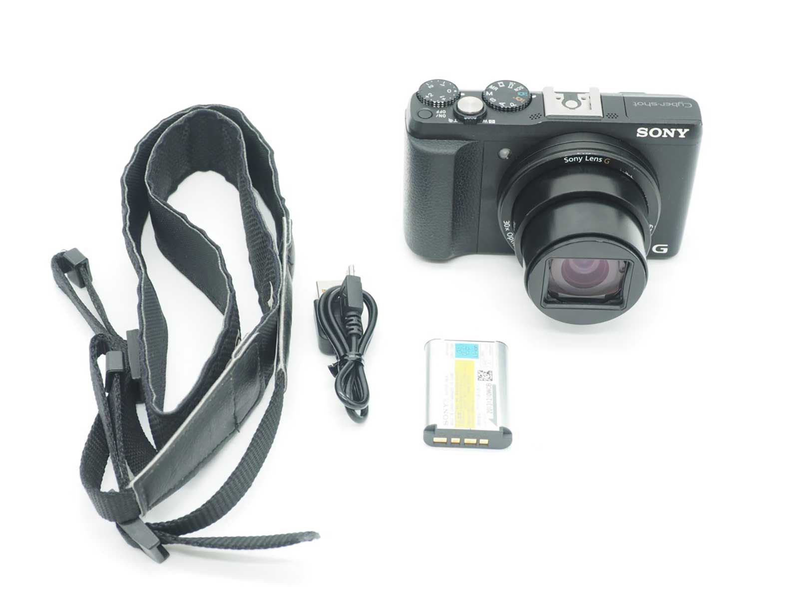 ソニー SONY Cyber-shot DSC HX60V Black 20.4MP Digital Camera 外観 上 Z5608A