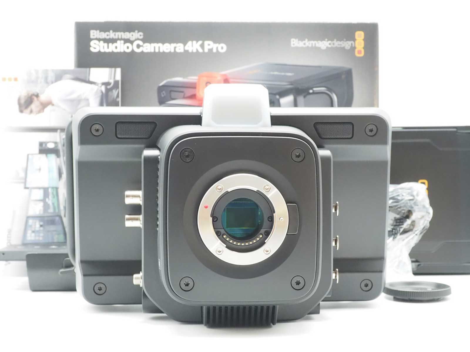 ブラックマジックデザイン Blackmagic Design Studio Camera 4 K Pro 元箱 Z 5609 A