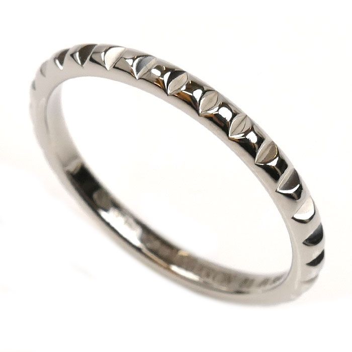 Boucheron ブシュロン Pt950プラチナ クルドパリ スモール リング 指輪 JAL01160 11号 51 2.5g レディース