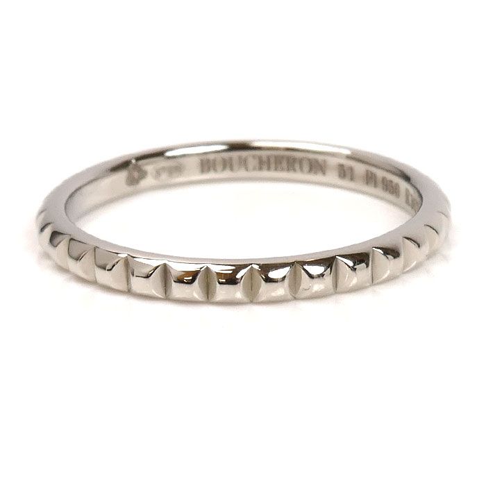 Boucheron ブシュロン Pt950プラチナ クルドパリ スモール リング