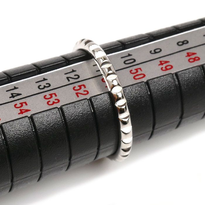 BOUCHERON クルドパリ スモール 50 プラチナ ブシュロン キャトル