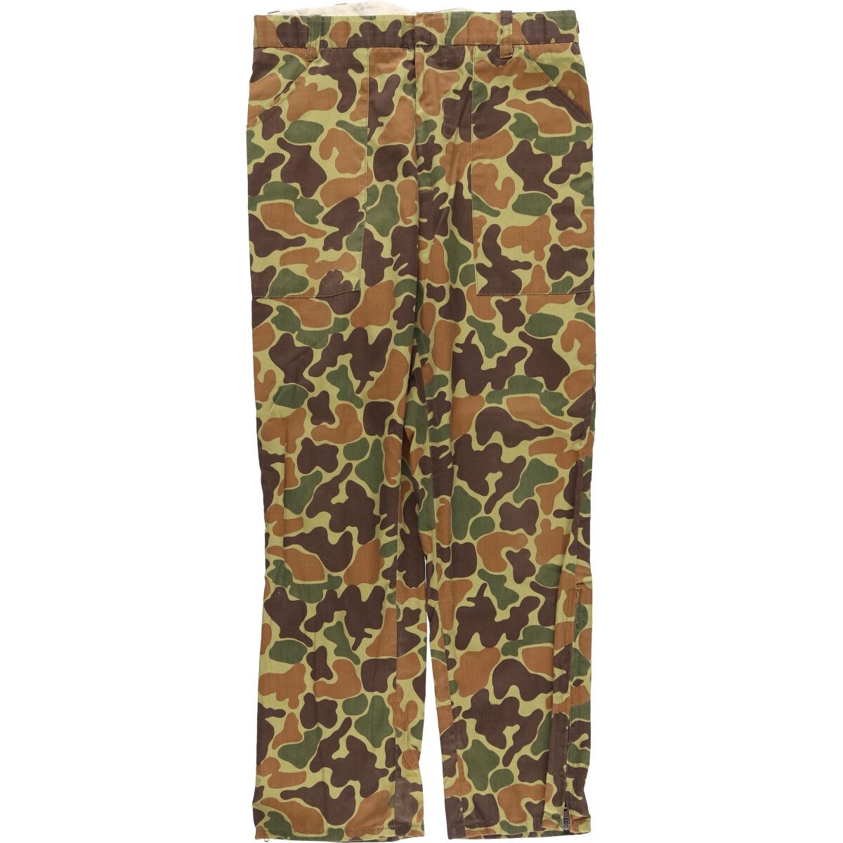 古着 70 80年代 ダックスバック Duxbak 迷彩柄 ダックハンターカモ ハンティングパンツ メンズw32相当 ヴィンテージ eaa595526